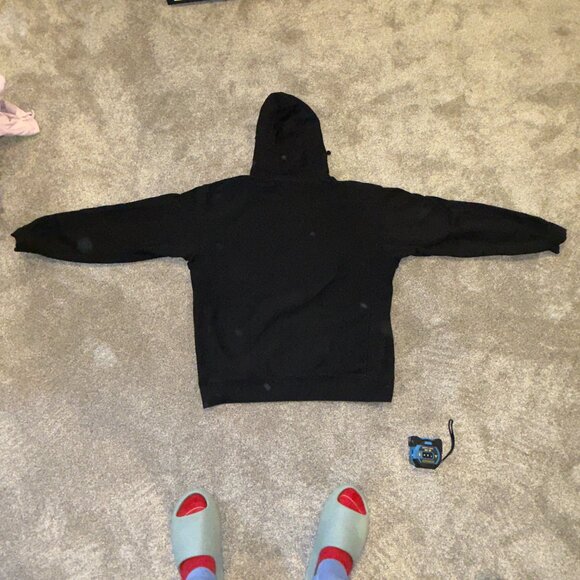 Supreme FTP Arc Hooded Sweatshirt size Large Black - Picture 12 of 16
